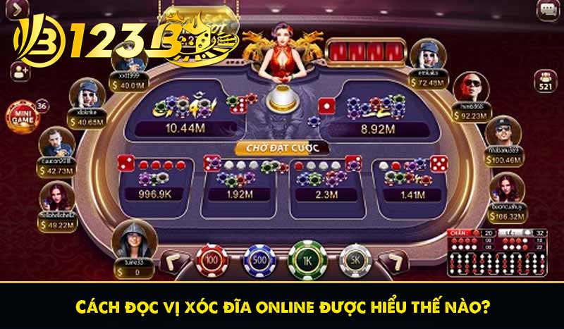 Cách đọc vị xóc đĩa online được hiểu thế nào?