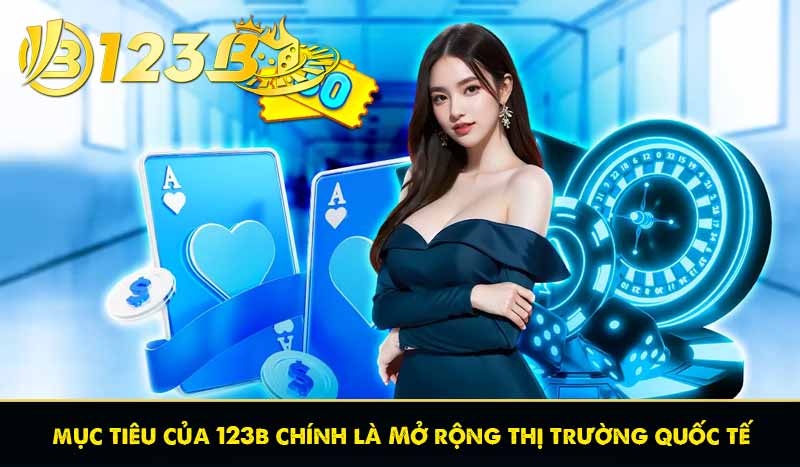 Thương Hiệu 123B 63 mục tiêu của 123b chính là Mở rộng thị trường quốc tế