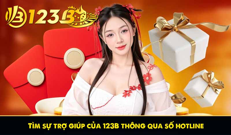 Tìm sự trợ giúp của 123B thông qua số hotline